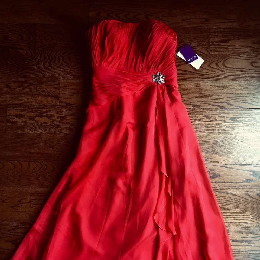 Red Chiffon Prom/Evening Dress